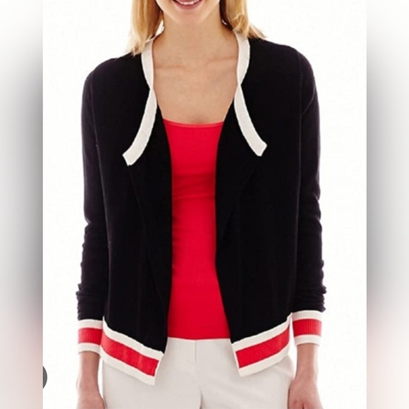 Worthington Sweaters - Worthington Open Front Cardigan